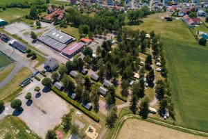 Pohľad z vtáčej perspektívy na ubytovanie Camping Onlycamp L'Orée d'Alsace