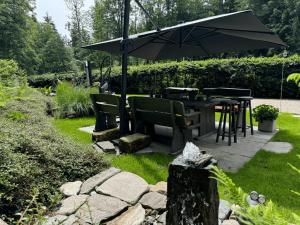Zahrada ubytování Apartmány Jánky