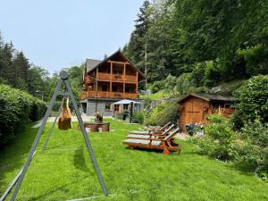 Zahrada ubytování Apartmány Jánky