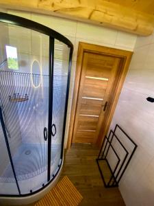 Koupelna v ubytování Domek u Ani + 8 fotografií