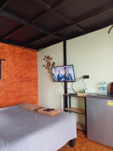 Ban Huai PhaiにあるChill & View ชิววิว เขาค้อのベッドルーム(ベッド1台、薄型テレビ付) +37枚の写真