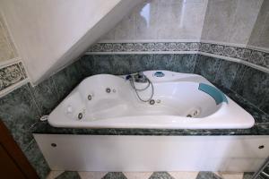 A bathroom at Villetta Panoramica con Giardino a Riccione