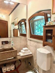 Ένα μπάνιο στο I Glicini Appartamento