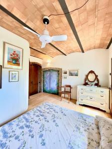 Ένα ή περισσότερα κρεβάτια σε δωμάτιο στο I Glicini Appartamento