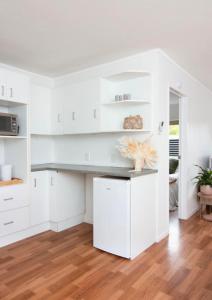 Η κουζίνα ή μικρή κουζίνα στο Cute one bedroom near Waterview