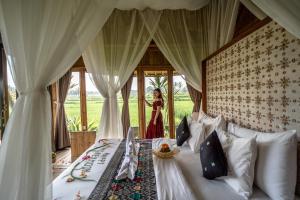 Posezení v ubytování Padi Bali Retreat