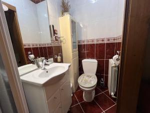 Koupelna v ubytování Apartman Adrijan