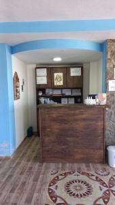 The lobby or reception area at ada kekiği pansiyon
