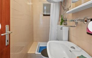 Koupelna v ubytování Apartman Arija-Pino