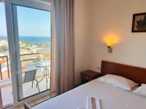 Postel nebo postele na pokoji v ubytování Apartments Aga