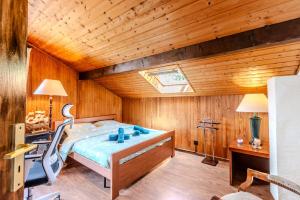 Fotografie z fotogalerie ubytování Agréable Chalet, vue panoramique sur la Lac Léman v destinaci Évian-les-Bains