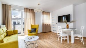 Μια τηλεόραση ή/και κέντρο ψυχαγωγίας στο TRIMARE Apartamenty Piamola