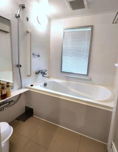 Koupelna v ubytování Hotel Nishimura