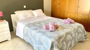 Postel nebo postele na pokoji v ubytování LenasApartment