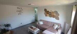 Zona de estar de CASA JOSE "Acogedor Apartamento cerca de la playa"
