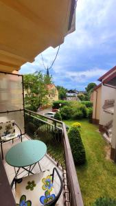 Balkon lub taras w obiekcie Mieszkanie w Centrum Ustki