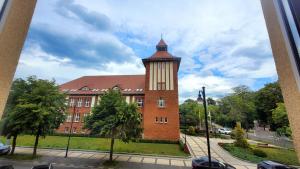 Budynek, w którym mieści się apartament