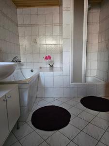 Koupelna v ubytování Ferienwohnung - Hitzacker - Tießau + 6 fotografií