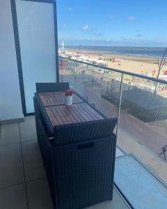 Балкон або тераса в Superbe Appart vue mer avec balcon