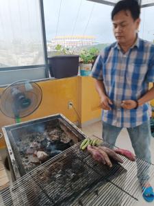 Attrezzature per barbecue disponibili per gli ospiti dell'hotel