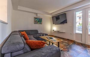Telewizja i/lub zestaw kina domowego w obiekcie Pet Friendly Apartment In Madulin