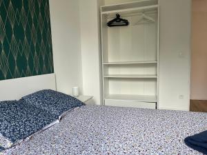 Postel nebo postele na pokoji v ubytování Superbe 3 chambres proche lyon et eurexpo parking