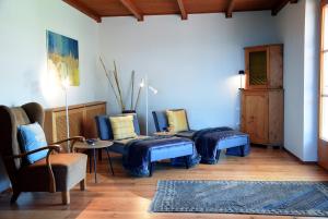 Posteľ alebo postele v izbe v ubytovaní Hideaway Sandlehen