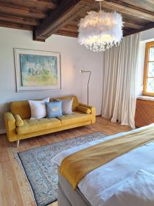 Posteľ alebo postele v izbe v ubytovaní Hideaway Sandlehen