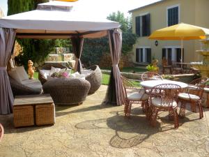 A garden outside Puig de Ros d’Alt