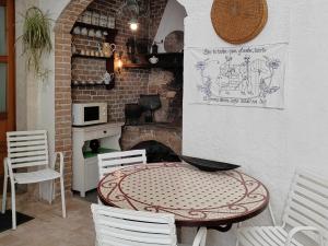 Kuchyň nebo kuchyňský kout v ubytování Apartments Lena