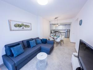 Χώρος καθιστικού στο Lloret apartment & parking