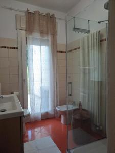 Koupelna v ubytování Casa di Tuco