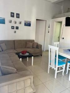 Posezení v ubytování Teodora Vila