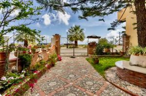 A garden outside Una Araucaria sul mare