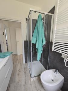 Koupelna v ubytování Home23Jesolo! Beach, Parking and Bikes included