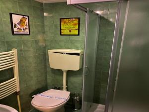 Koupelna v ubytování Ranč Platan