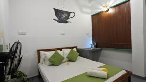 Postel nebo postele na pokoji v ubytování Green villa & Soul Villa & Soul cabana
