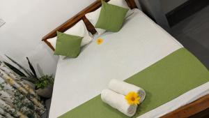 Postel nebo postele na pokoji v ubytování Green villa & Soul Villa & Soul cabana