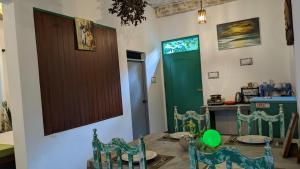 Kuchyň nebo kuchyňský kout v ubytování Green villa & Soul Villa & Soul cabana