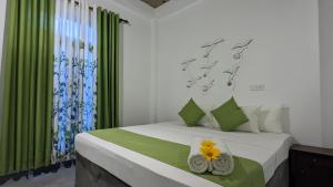 Postel nebo postele na pokoji v ubytování Green villa & Soul Villa & Soul cabana