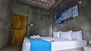 Postel nebo postele na pokoji v ubytování Green villa & Soul Villa & Soul cabana