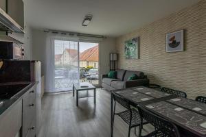 Kuchyň nebo kuchyňský kout v ubytování studio Calypso