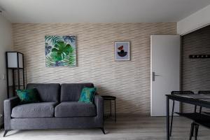 Posezení v ubytování studio Calypso