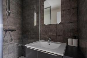 Koupelna v ubytování studio Calypso