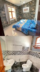 Koupelna v ubytování Jabal Shams Villa