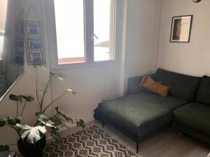 Posezení v ubytování Apartment Eva
