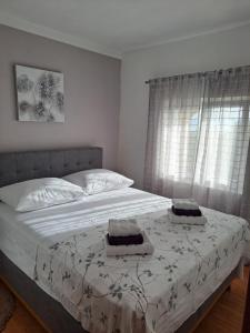 Postel nebo postele na pokoji v ubytování Villa Senka