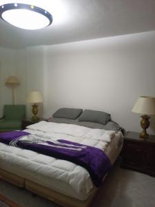 Ένα ή περισσότερα κρεβάτια σε δωμάτιο στο The most beautiful and luxurious apartment in New Cairo, Egypt, Madinaty