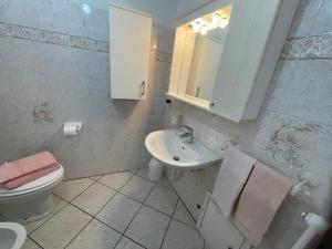 Koupelna v ubytování Casa Luca