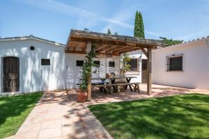 Zahrada ubytování Casa Cuatro Vientos